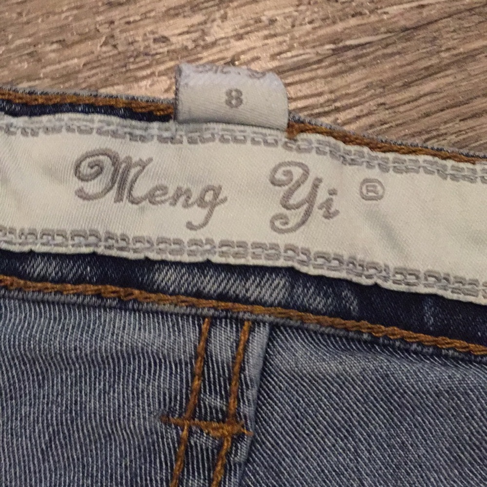 Boutique jeans stretchy and unique size 8 - Picture 6 of 6